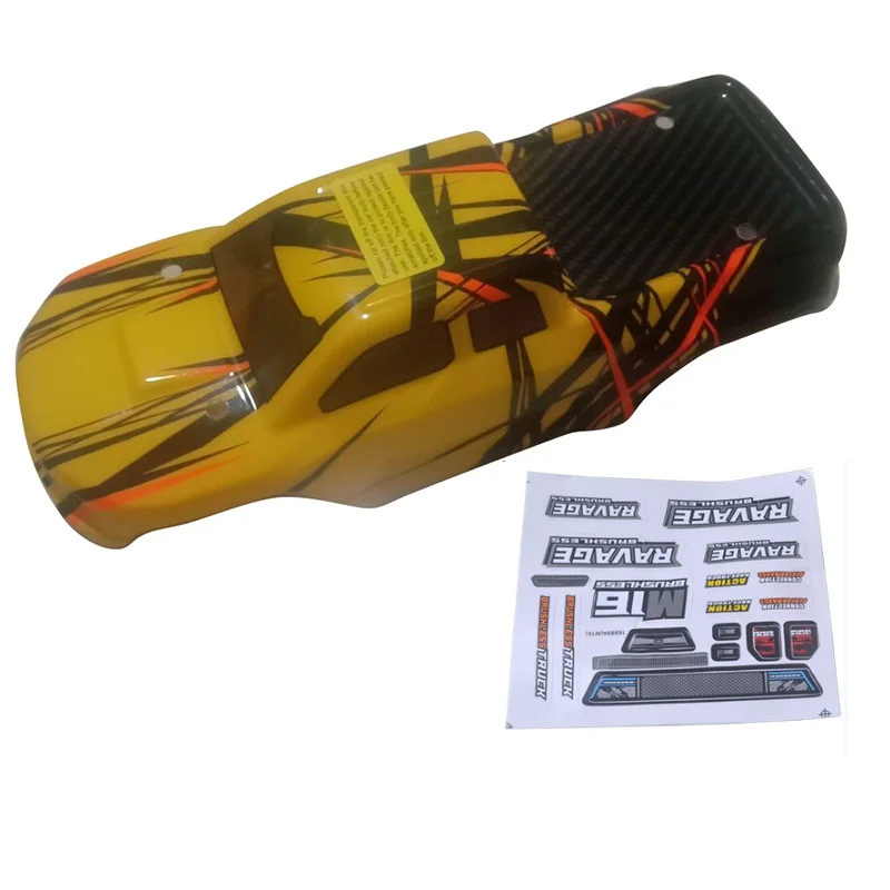 4styles HBX HAIBOXING 16889 16889A 1/16 RC trucks/RC Car PVC painted body shell 4color/tail wing/spoiler/ Led lights/Accessories