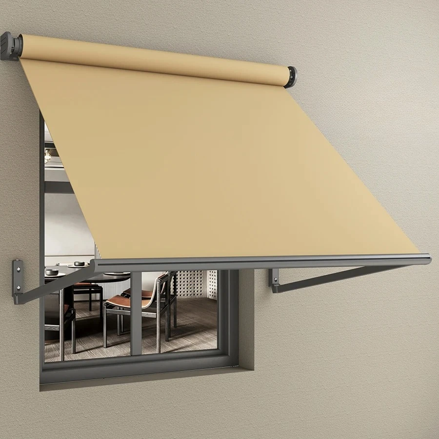 

Retractable Home Window Sunshade Awning With Sizes 0.5M to 3M Width