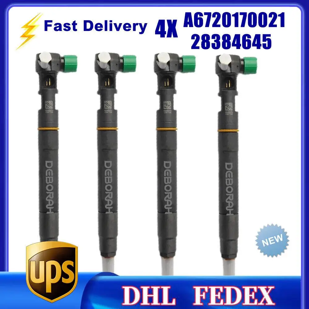 4Pcs 28384645 A6720170021 New Diesel Common Rail Injector Nozzle for S/s-s/a-n/g-Y/o-n/g