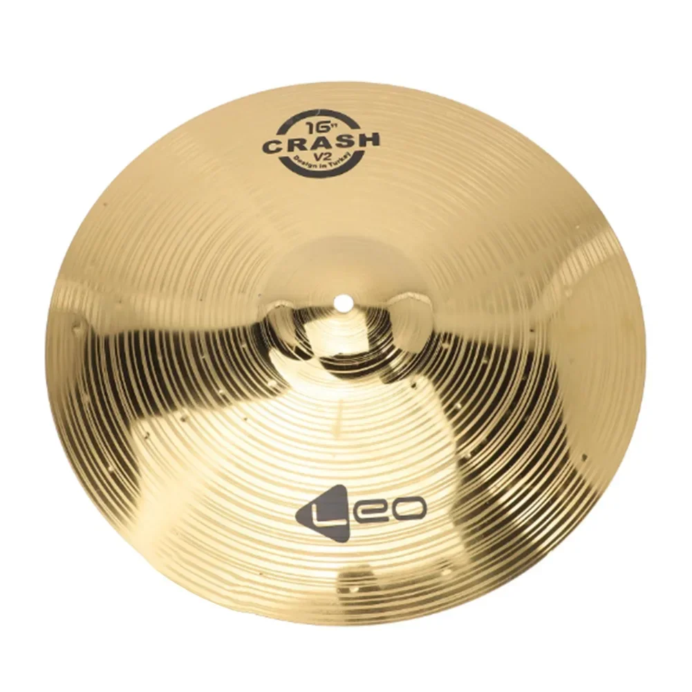 14/16 Inch Drum Brass Cymbals Percussion Splash Crash Hi-Hat Jazz Drum Cymbal Musical Instrument Parts Drum Set Cymbal