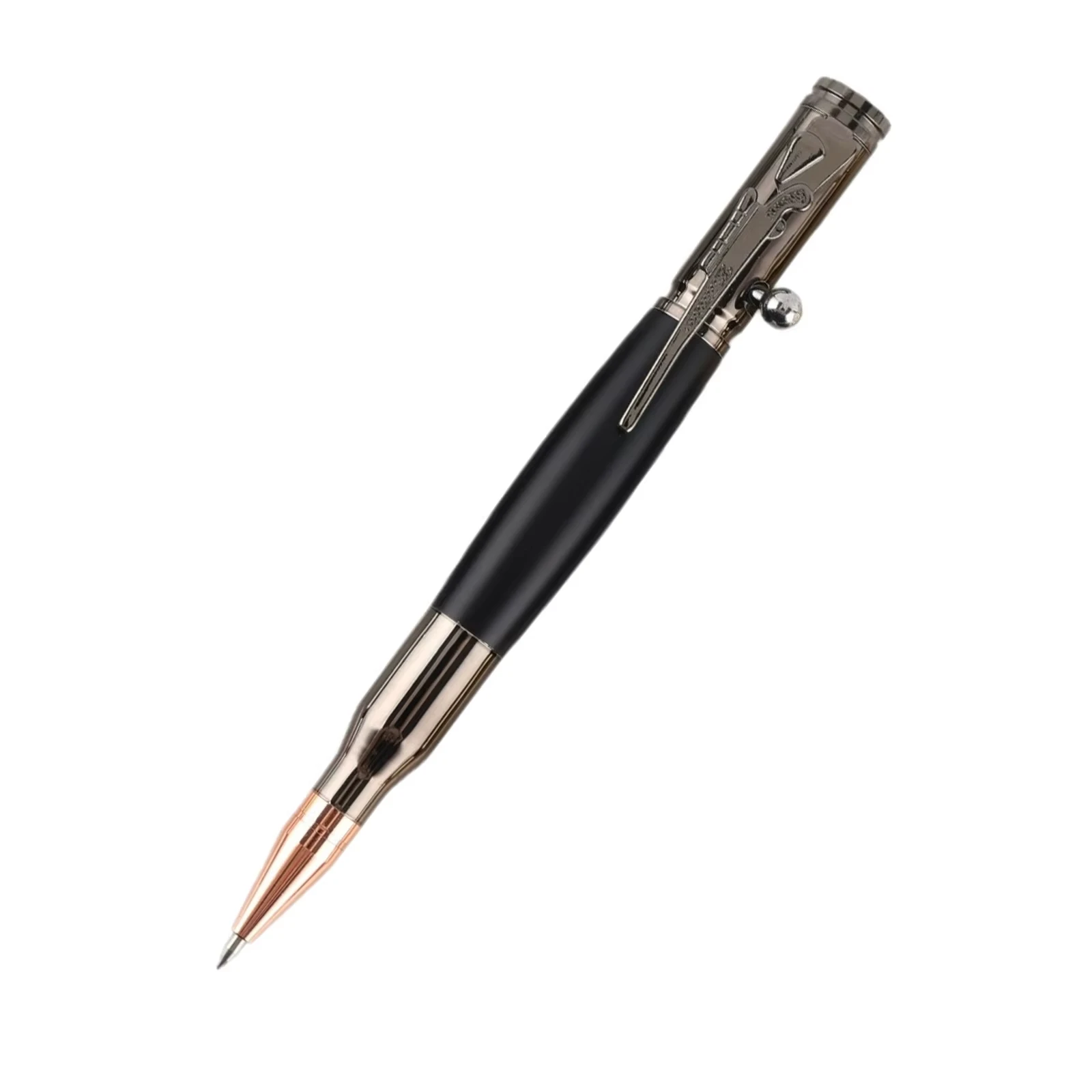 

1 шт., роскошная металлическая шариковая ручка, ролик для подписи для школы, бизнеса, офиса, письма, студенческие канцелярские принадлежности