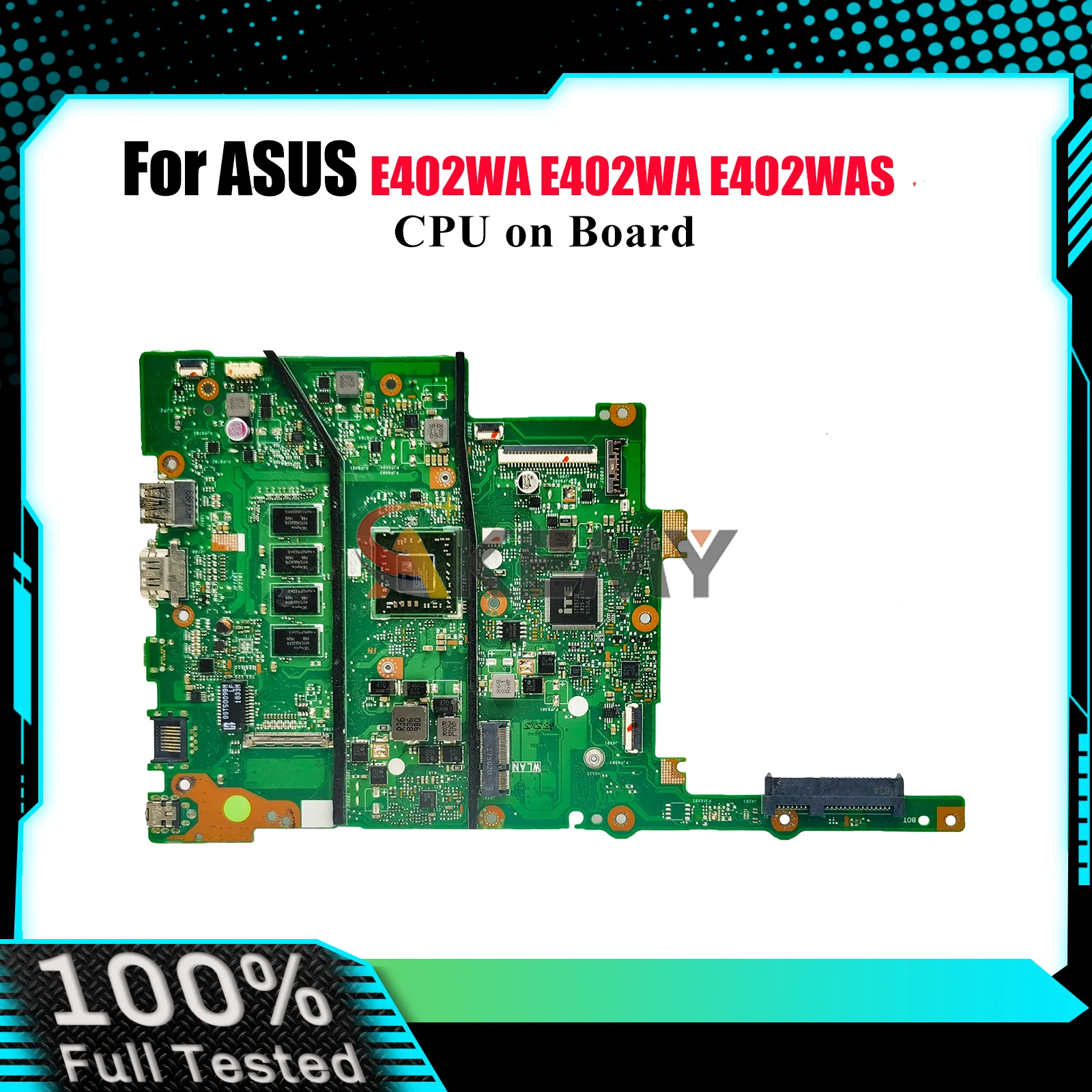 

E402WA Материнская плата для ноутбука ASUS EeeBook E402W E402WA E402WAS Материнская плата для ноутбука с процессором 100% тестирование ОК быстрая доставка stk