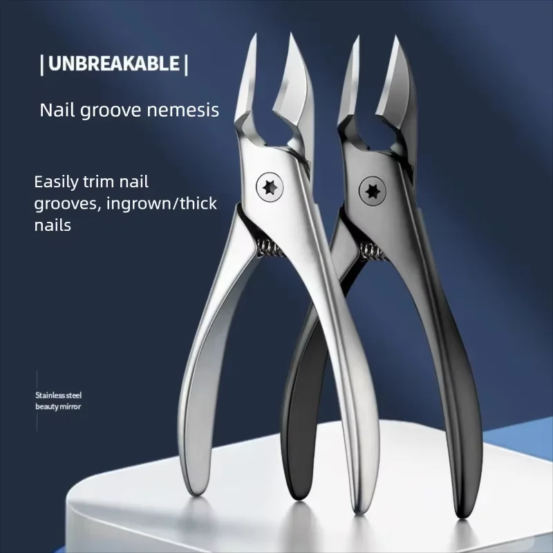 Stainless Steel Manicure Fingernail Toenail Cuticle Nipper Dead Skin Remover Trimming Nail Clipper Feet Scissor Plier Pedicure
