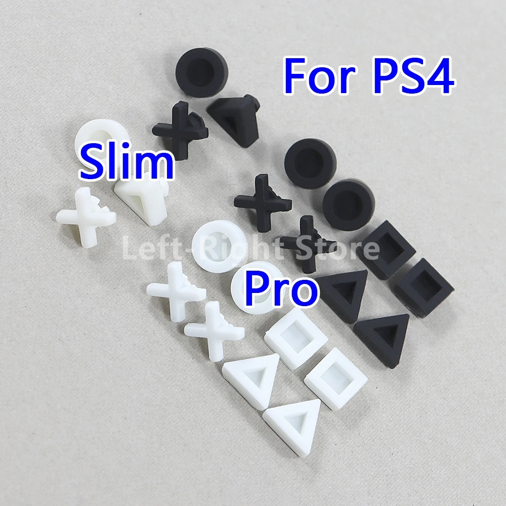 

100sets Replacement For ps4 Nonslip Silicon Rubber Feet Cover For Sony PS4 Pro/Slim Console Shell Housing Bottom Pad