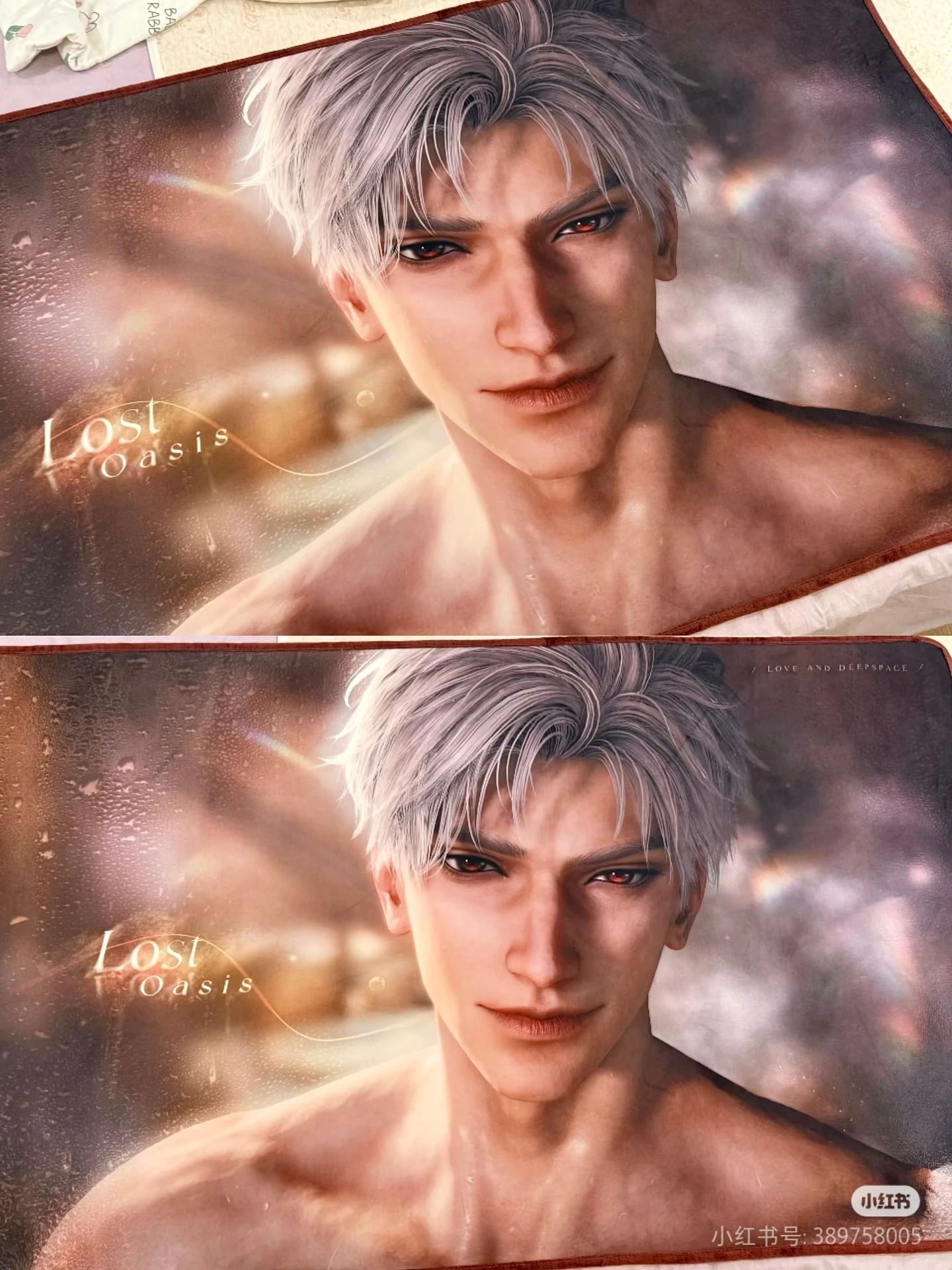 Liefde en Deepspace Misty Invasion Officieel Op Voorraad Zayne Sylus Rafayel Deken Waterrimpel Ornamenten Badge Kaarten Anime Cosplay