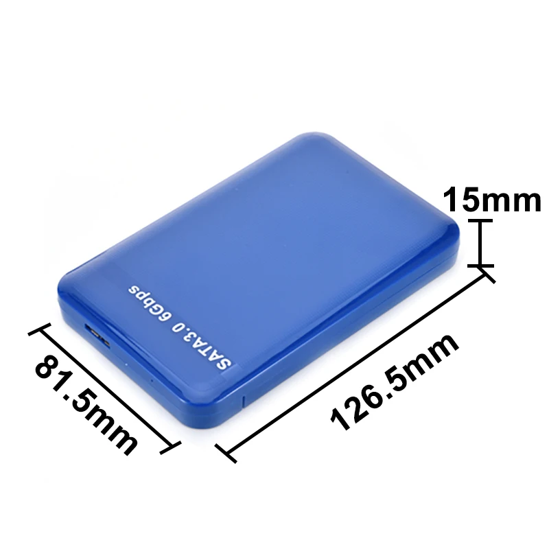 Внешний корпус для жесткого диска 2,5 дюйма USB SATA3.0, корпус для жесткого диска 3,0 дюйма, высокоскоростной корпус для жесткого диска 6 Гбит/с USB 3,0 SATA
