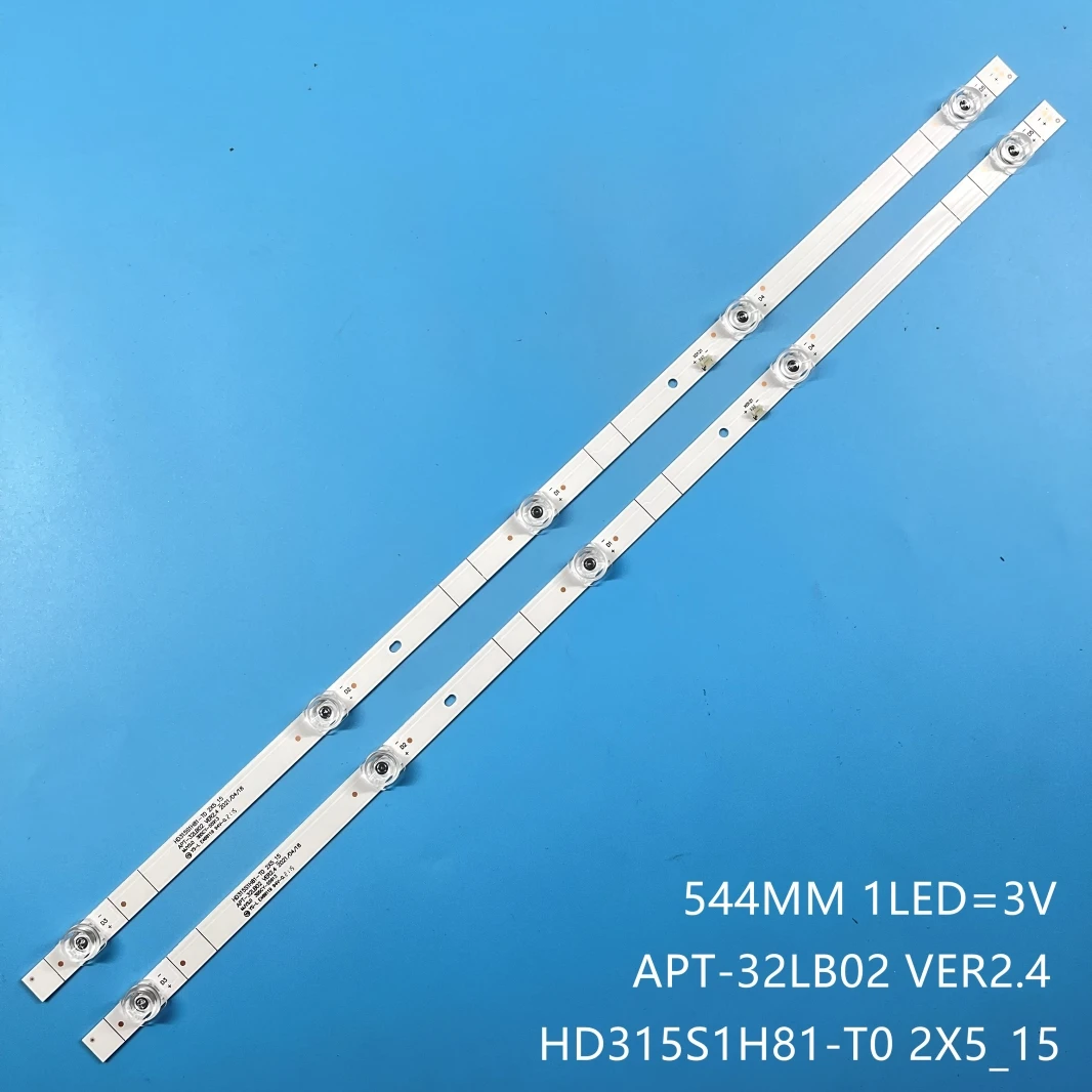 LED Backlight strip 5 lamp for 32 inches TOSHIBA 32L5069 jhd315v1h-lb81 hz32e35ad HD315S1H81-T0 2X5_15 APT-32LB02 VER2.4