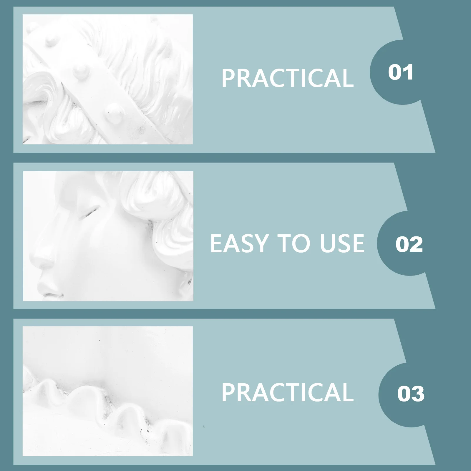 1pc Jewelry Display Rack Resin Figure Bust Stand For Necklace Earrings Storage Decorative Craft Home Organizer Gift