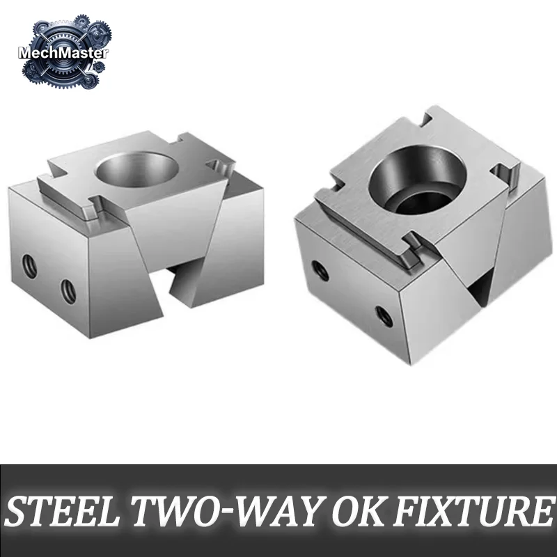 CNC M6 M8 M10 M12 M14 M16 Bench Vise OK Vise Wedge Clamps Precision Modular Single Bilateral Vise for Industrial Machining