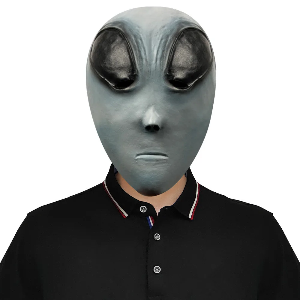 Realistische Alien-Gesichtsmasken für Spaßiges Halloween-Cosplay – Detail 1
