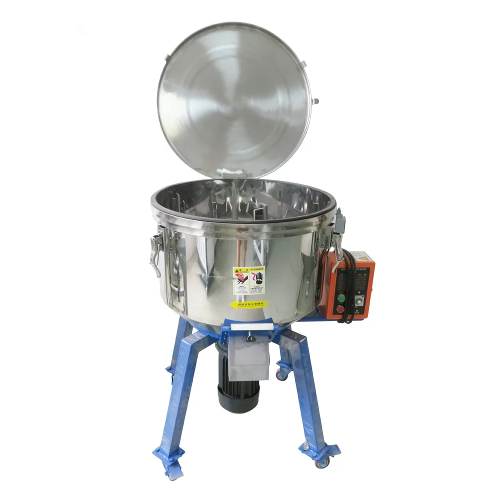 

50kg 100kg 150kg Stainless Steel Plastic Mixer Powder Mixing Machine Vertical Color Mixer