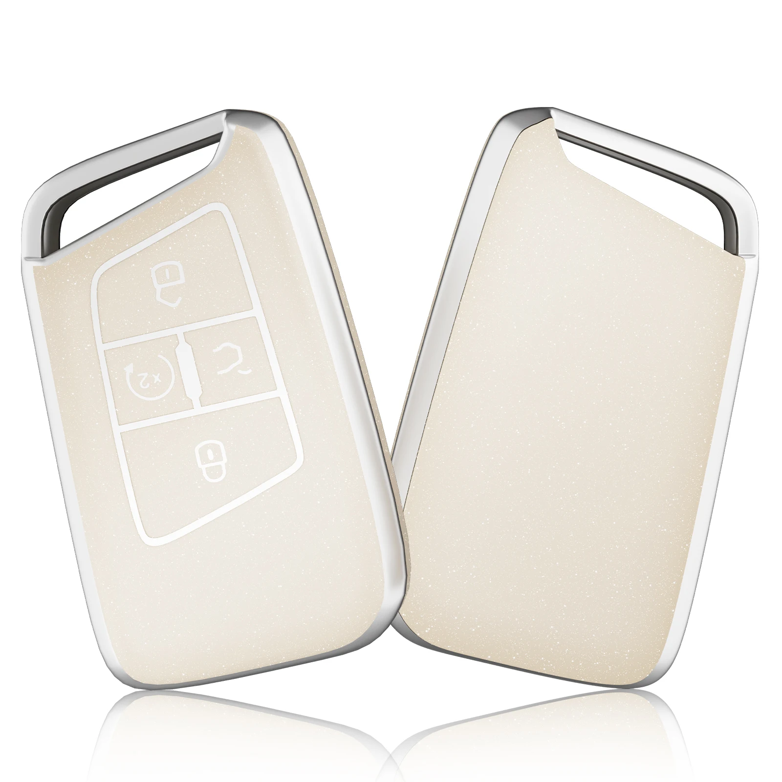 ل VW Volkswagen مفتاح فوب غطاء بولي TPU حماية مفتاح حافظة شل لشركة فولكس فاجن ID.4 ID.3 جولف 8 MK8 MK4 سكودا اوكتافيا سيات ليون اكسسوارات السيارات #6