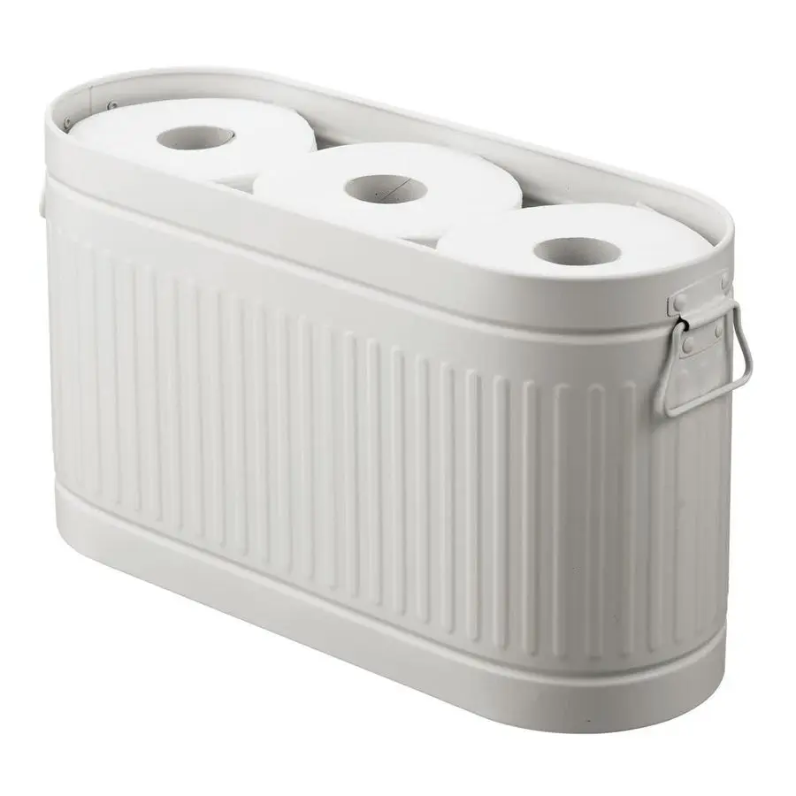 

Toilet Roll Holder for 6 Rolls Freestanding Metal Bathroom Storage for Toilet Roll Compact Toilet Roll Storage for Main or Guest