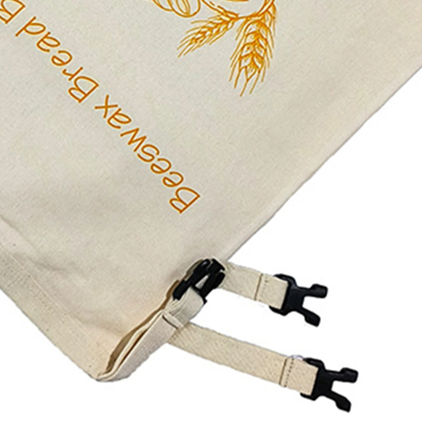 Bienenwachs-Brotbeutel Lebensmittelechte Wiederverwendbare Back- und Aufbewahrungsbeutel für Nüsse Snacks Brot mit Clip-Design