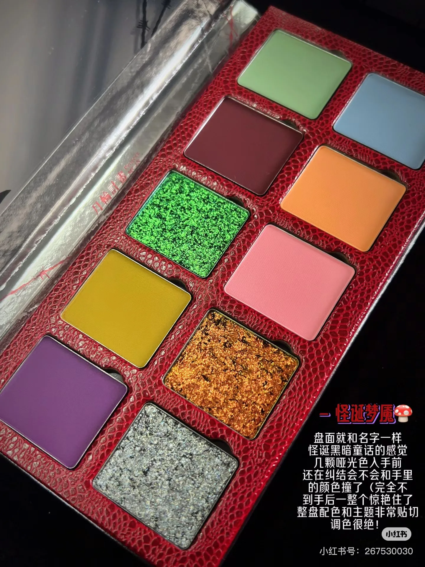 DRAMO Moon Wheel Project Series Y2K 10 Color Eyeshadow Matte Shimmer Chameleon Eye Shadow Palette Eye Makeup