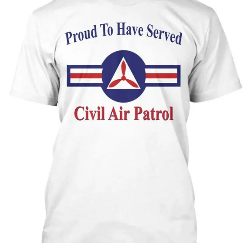 Civil Air Patrol Roundel Proud To Have Served T-Shirt Made in USA Size S to 5XL