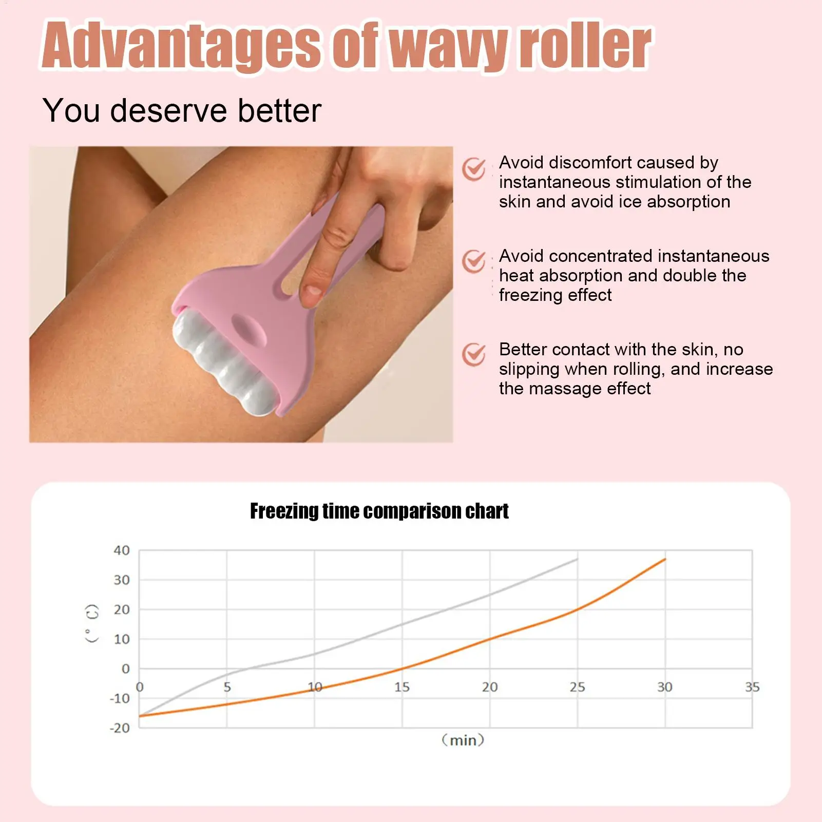 Eis Gesicht Roller Haut Roller Für Gesicht Hautpflege Werkzeug Kühlung Beruhigende Massagegerät Für Beauty Spa Entspannung Auge Hals Schönheit werkzeug