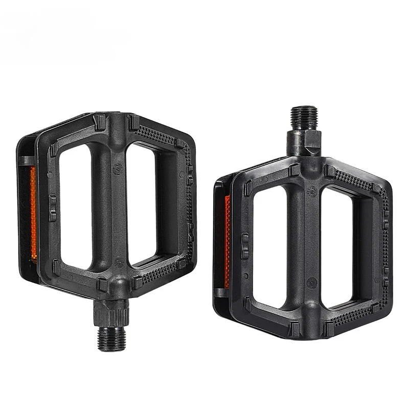 

Seal Bearings1 Pair High Quality Portable MTB Bike Bicycle Pedals Plastic Road Bike Double DU Pedals Cycling Mountain Bike Parts