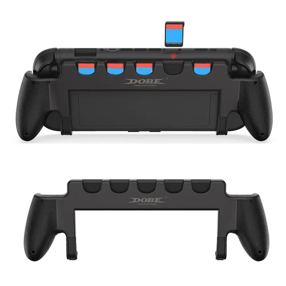 For Nintendo 2 Console Grip Cover Anti-scratch Protective Shell With 5 Game Card Slots Protection Sleeve Game Accessories