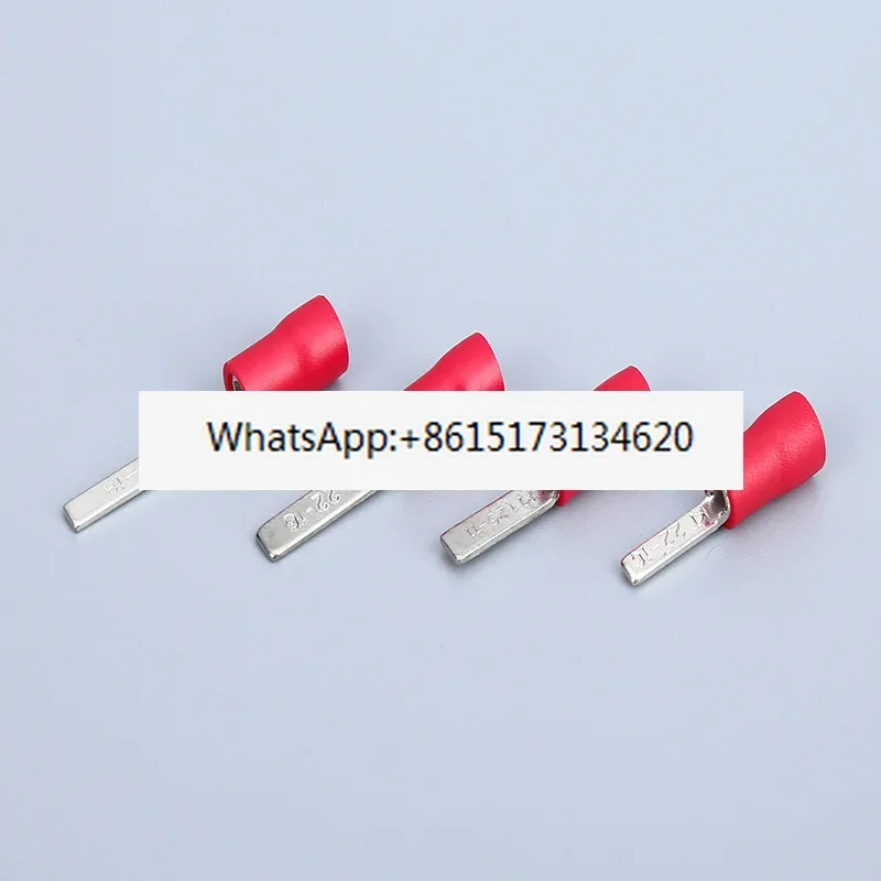 1000PCS DBV1.25-10/11/18 Chip Type Pre-insulated Terminal Copper Cold Pressing Terminal Block