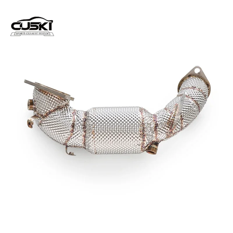 

High performance exhaust components suitable for Hyundai I30N 2.0T 2017-2023 stainless steel racing exhaust downpipe