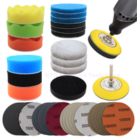 39PCS 3 Inch Headlight Restoration Kit,Car Headlight Restoration and Polishing Kit, Sanding Discs with 1/4\