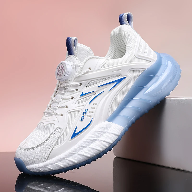

Men's Shoes Breathable All-match Mesh Shoes Casual Sports Trendy Shoes Men's All-match Wear-resistant Running Shoes for Men