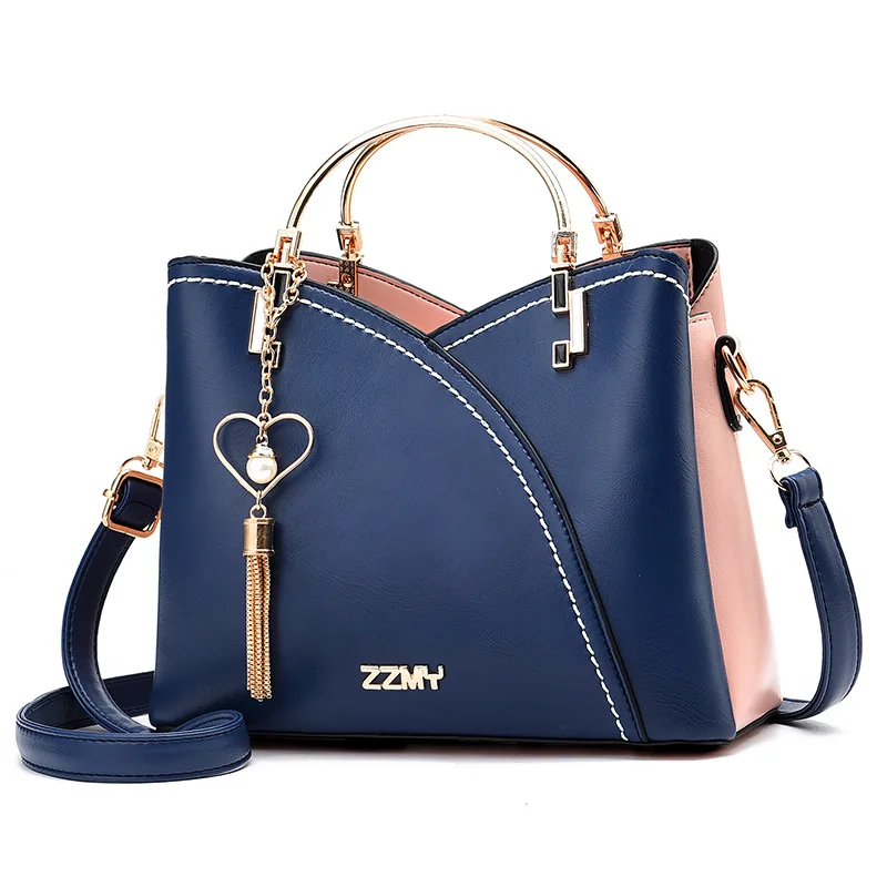 Vento Marea Women Crossbody 2023 Famous Brand Trendy Handbag Fashion Design Zipper Purse Totes Soft PU Leather Shoulder Bag Side