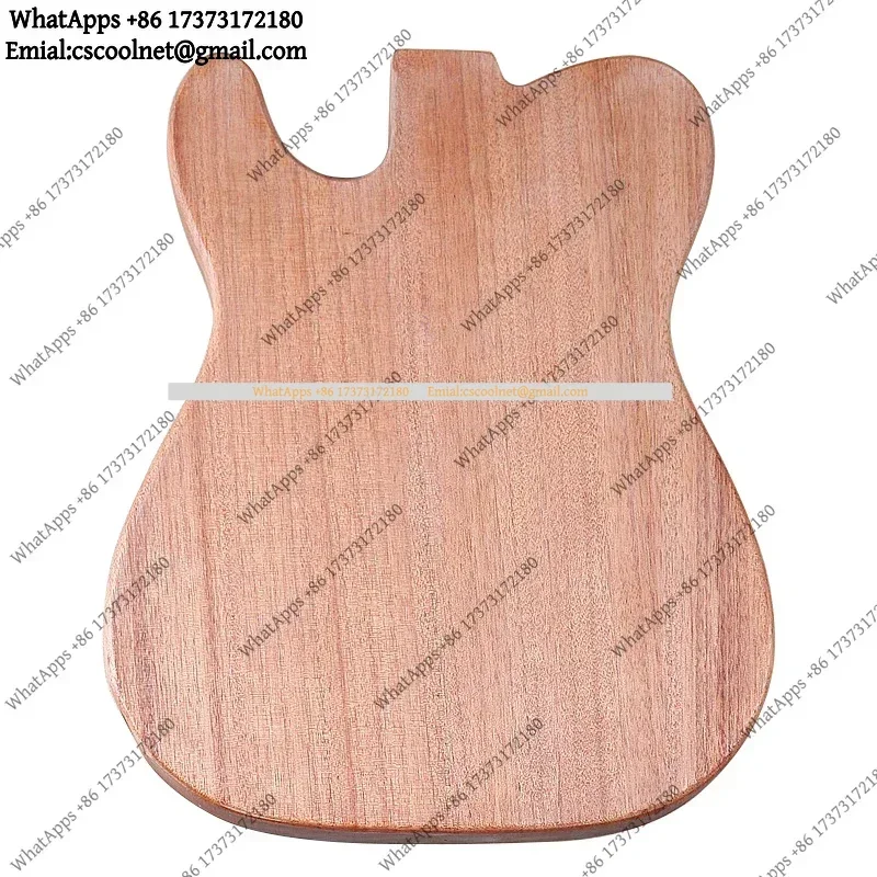 k06 Okoume Wood Electric Guitar Body F Hole 5.6CM Width Barrel DIY Replacement Part Musical Instrument Accessories