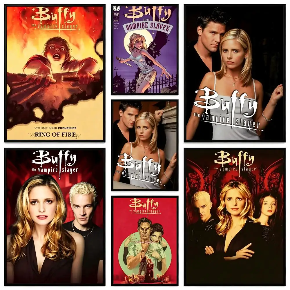 Series Buffy the Vampire Slayer Poster Poster HD Printing Modern Minimalist Style Wall Art Home Decor For Office Bedroom Gift