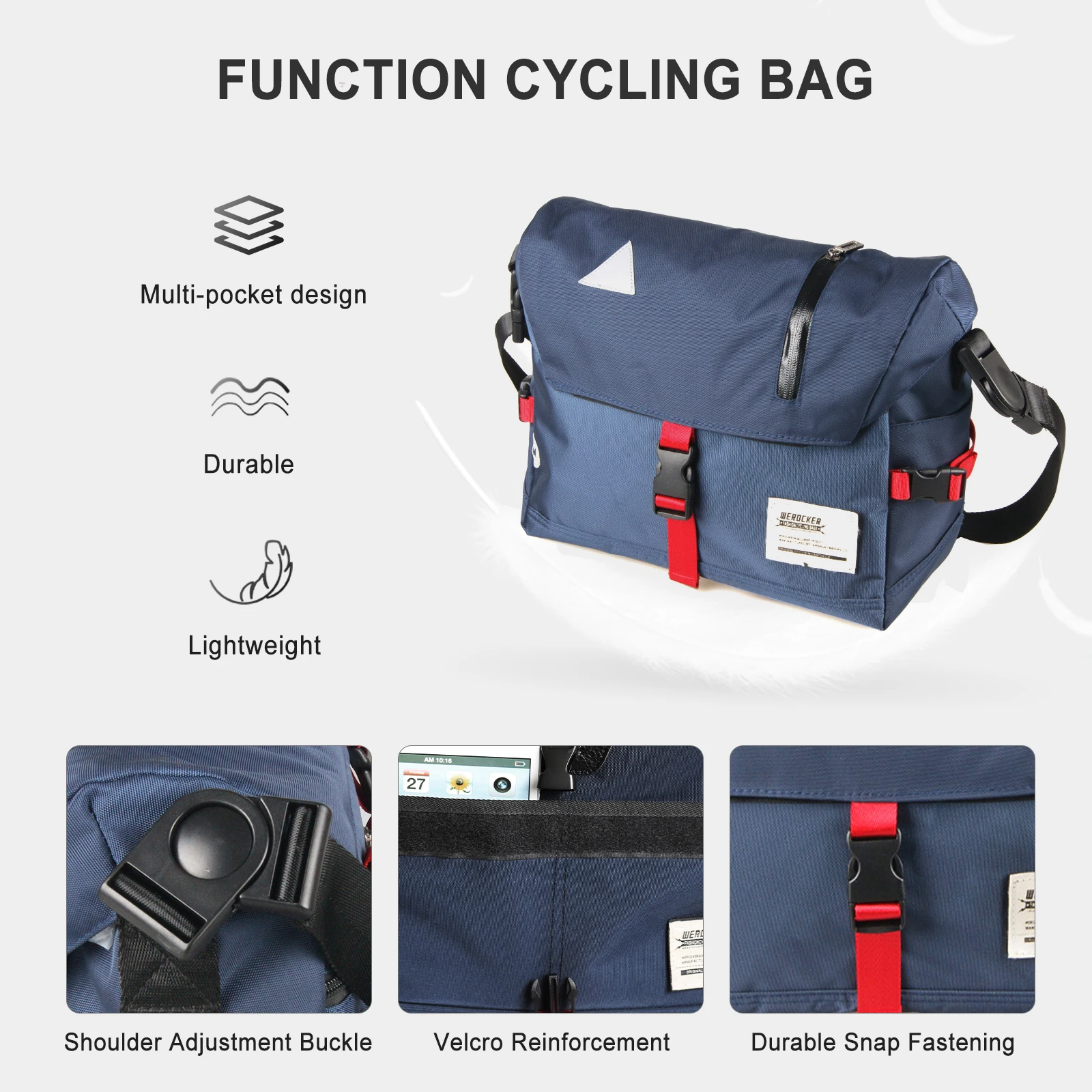 Messenger Bag for Men Anti-theft Crossbody Bag Trendy Messenger Bag Handbags Shoulder Bags Sling Bag Women Cycling Sports Casual