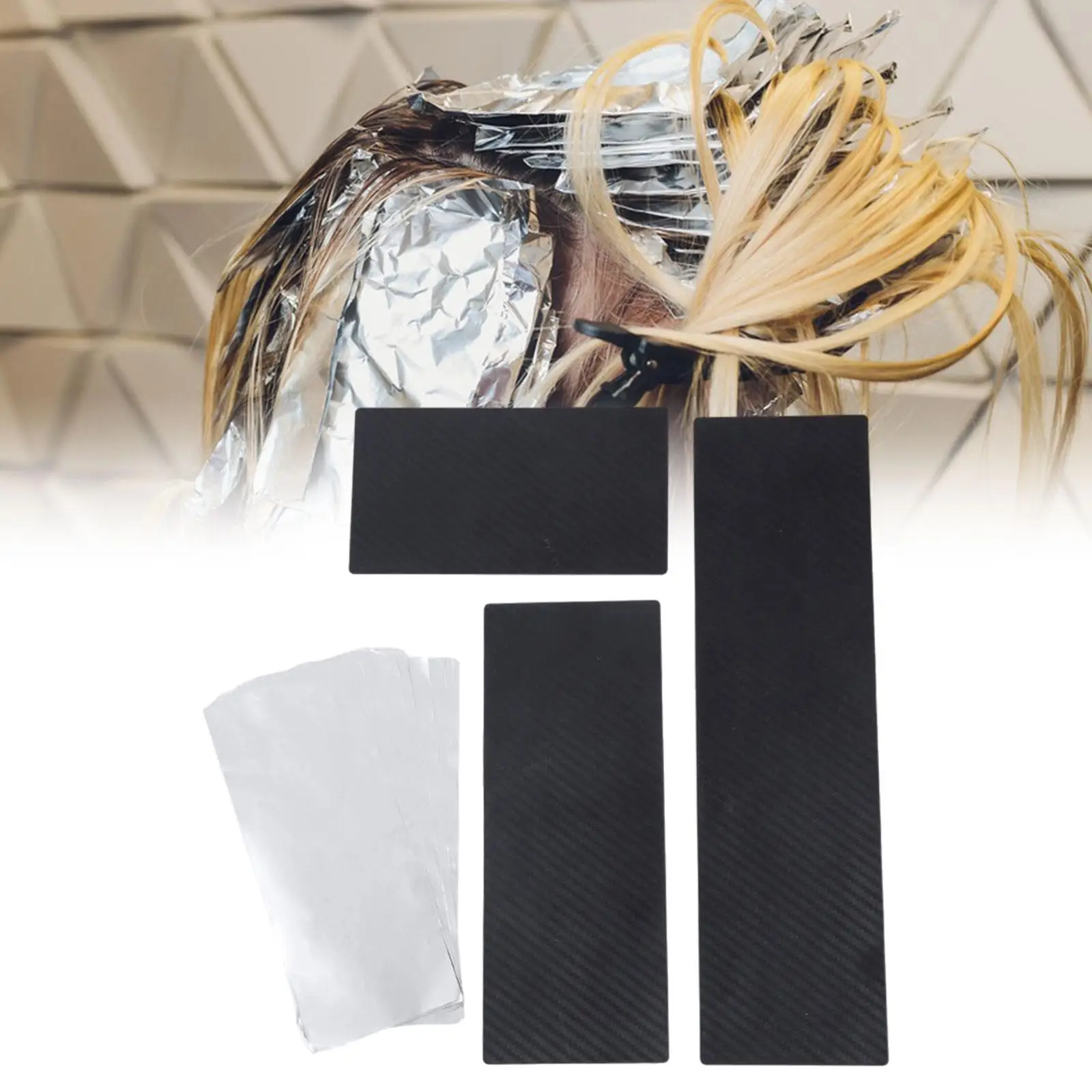 

3x Hair Dye Boards Professional Dyeing Tools Balayage Board for Barber Shop