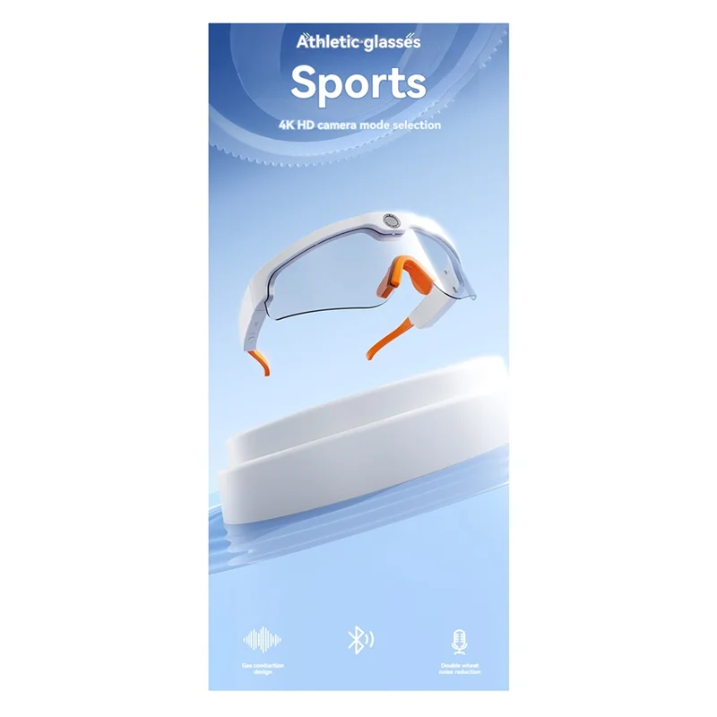 كاميرا النظارات الشمسية الرياضية الذكية بلوتوث تدعم الاتصال، كاميرا النظارات الرياضية المستقطبة