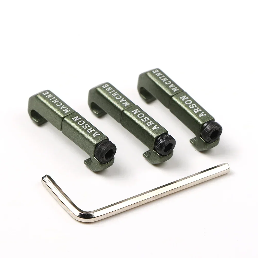 3 قطعة/المجموعة Arson آلة إدارة الكبلات MLOK WireGuide نظام ل M300 M600 PEQ بندقية مصباح يدوي التبديل كابل كليب #4