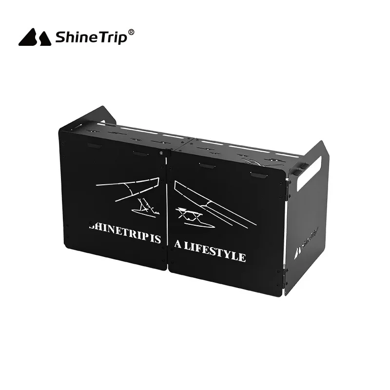 

Outdoor Camping Cassette Stove Windshield Windproof Board Stove Head Portable Stove Windproof Cover Board