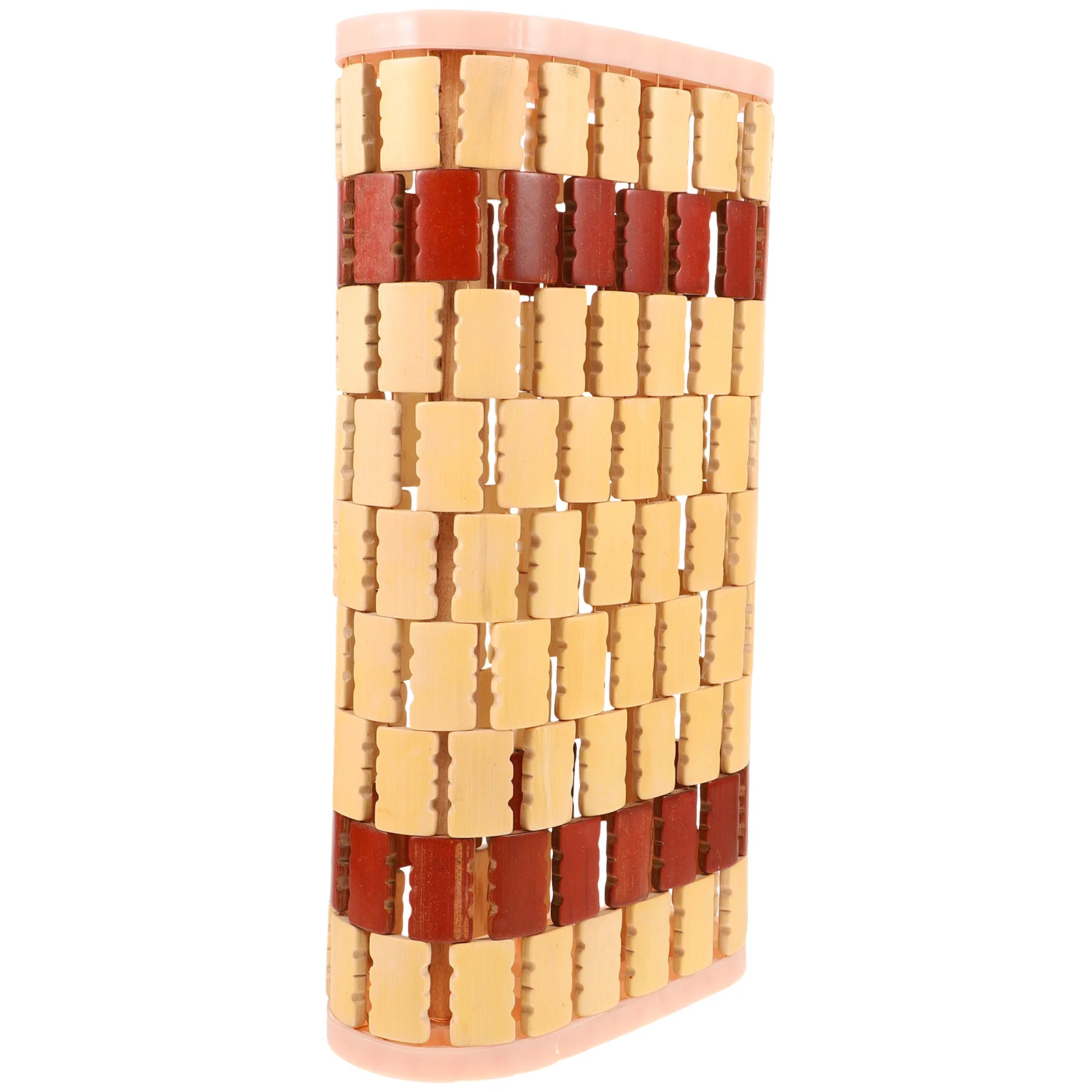 

Bamboo Cooling Pillow Summer Spa Cervical Neck Rest Cushion Ergonomic Design Sweat Steam Mat Pillow For Elderly Home Use