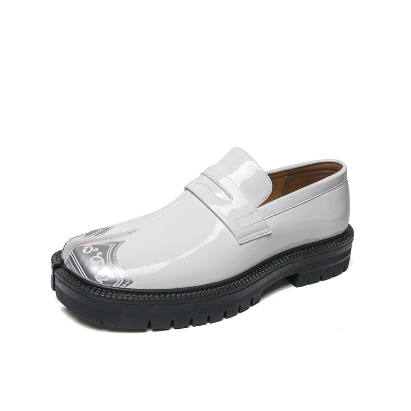 Exclusive Men's Oxford Shoes Separate the toes Business Male Wedding Dress Homecoming Formal Footwea
