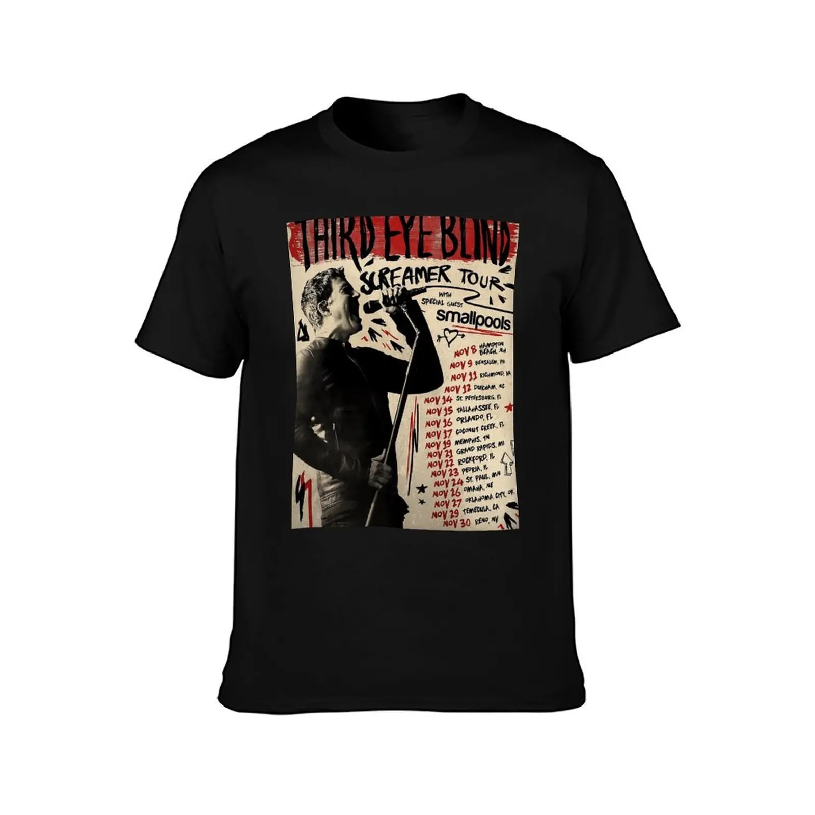 Limagu Third Show Eye American Tour 2019 T-Shirt Casual Loose Fit Short Sleeve T-Shirt