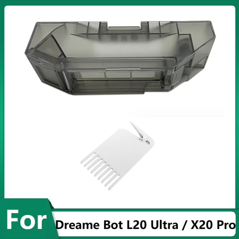 Caja de polvo para Xiaomi Dreame X20 / X20 Pro Plus / L20 Ultra, piezas de repuesto para aspiradora, caja de basura