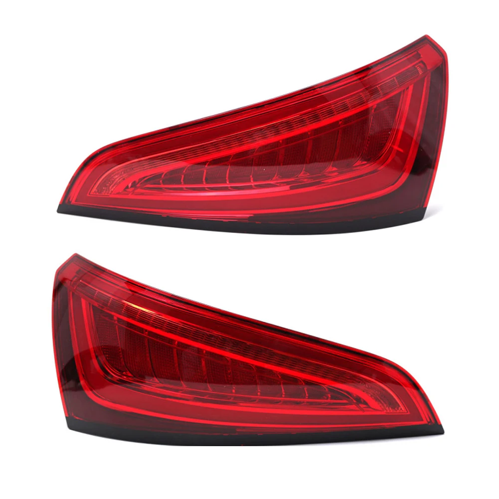 

LED Rear Lamp Tail Light Assembly Replacement Compatible For Q5 8R 2014-2016 Outside Brake Lamp Easy Installation Replaces Parts