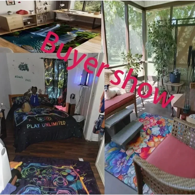 2026 نمط جديد الطوب حجر بناء جدار الأصالة البساط السجاد لغرفة المعيشة غرفة نوم ديكور المنزل طفل عدم الانزلاق ل أريكة ممسحة