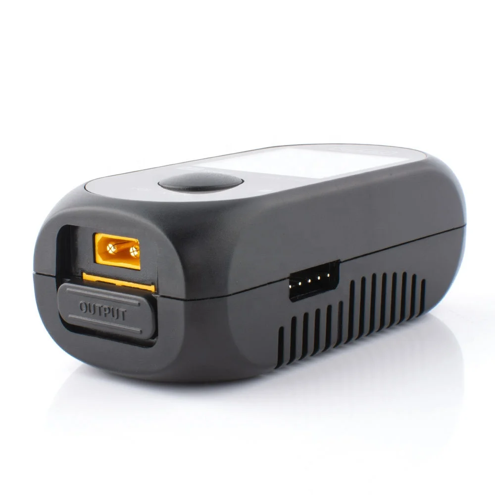 ToolkitRC M4 Pocket Smart 80W 5A Mini Charger DC Built-in USB-C XT60 Output for 1-4S Lipo LiFe Batteries Compact RC Parts Accs