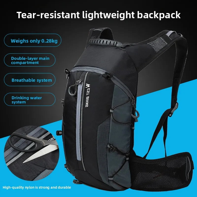 

WEST BIKING Riding Backpack Mountain Bike Bag Outdoor Backpack Light Leisure Travel Bag Cycling Equipment
