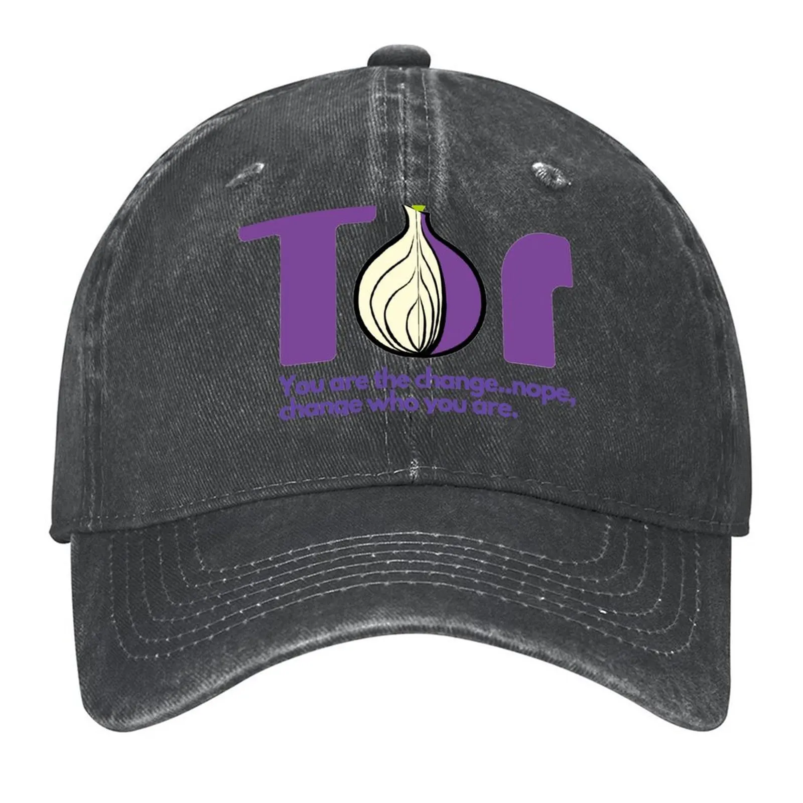 

Change who you are TOR - anonymous Baseball Cap Dropshipping fashionable hard hat Men's Caps Women's