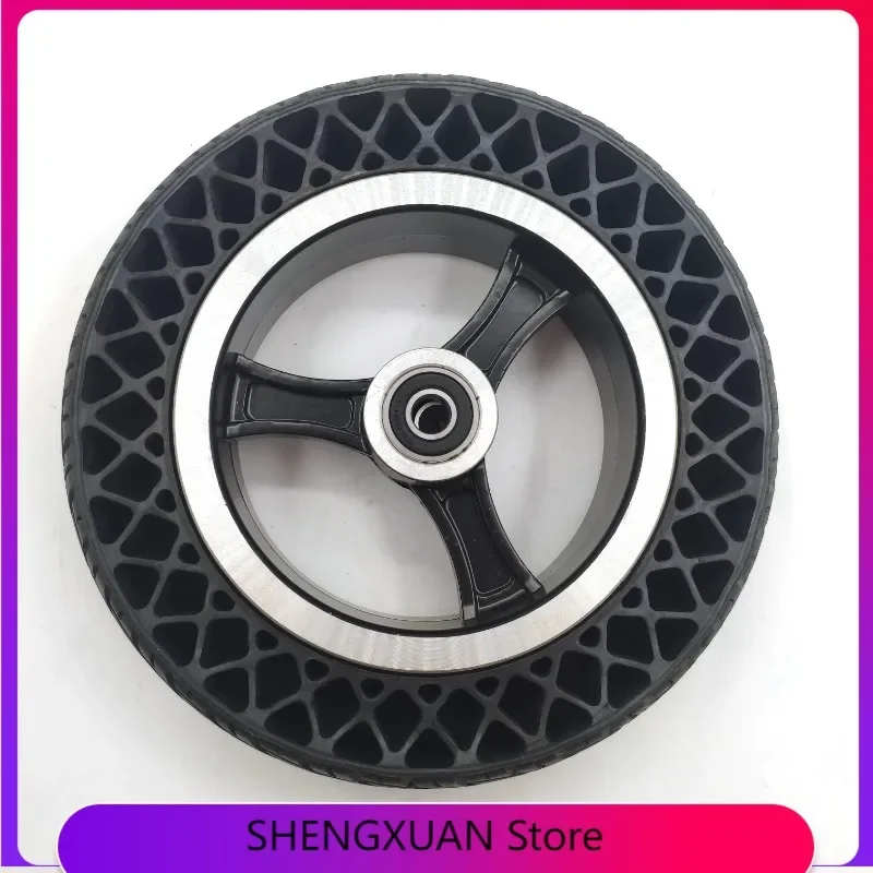 200x50 Honeycomb wheel tyre with alloy hub 8 inch solid tire stab-proof, wear-resistant and non inflatable 200*50