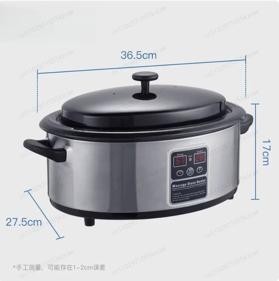

High quality Massage hot stone heating pot touch screen digital display constant temperature heater