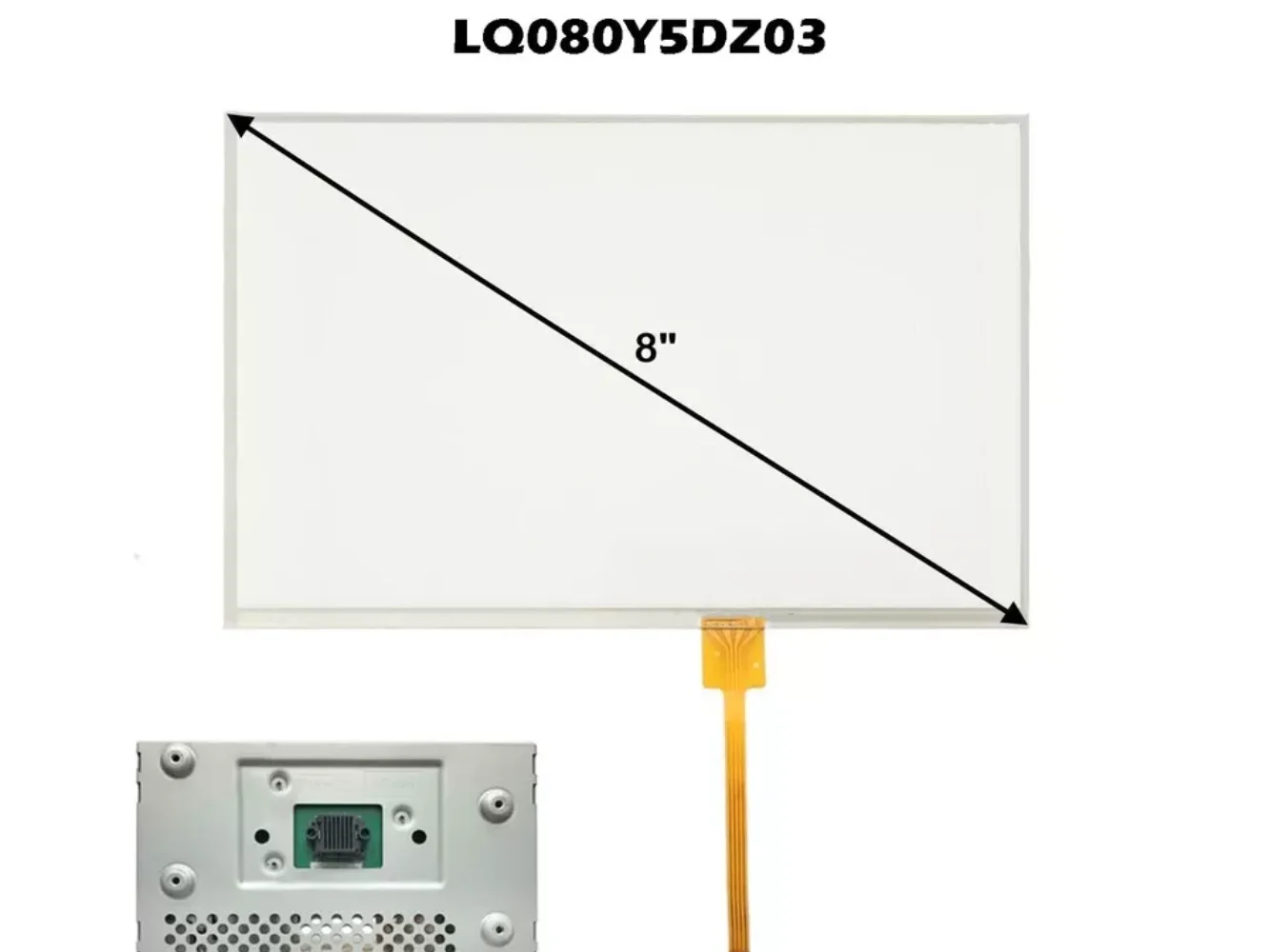 Replacement Touch Screen Digitizer for Kenwood DDX9703S DDX-9703S  Radio