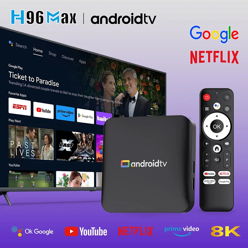 Android13 Smart Home Theatre TV Box Allwinner H313 Google Assistant Netflix Streaming Bluetooth Media Player 2G8G #4