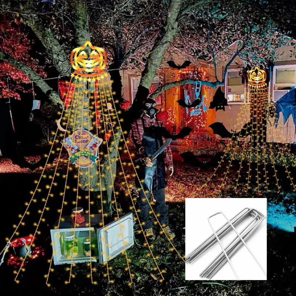 500 Pack Heavy-Duty 11 Gauge Galvanized Steel U-Shaped Landscape Staples - Sharp Ground Penetration for Securing Fabric