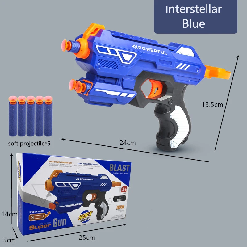 Hot kinderen Handleiding Zachte Kogels Speelgoed Pistool Kits Voor Nerf Darts Speelgoed Pistool Lange Afstand Dart Blaster Kinderen speelgoed Kerstcadeau